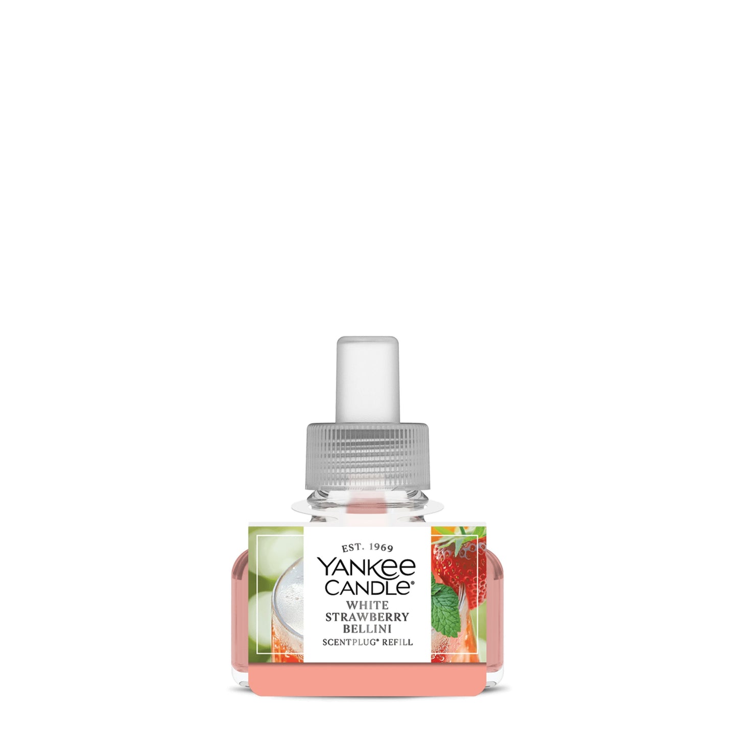 White Strawberry Bellini Drop 6-0449